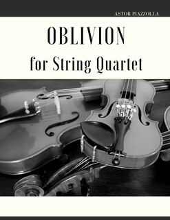Couverture_Oblivion for String Quartet