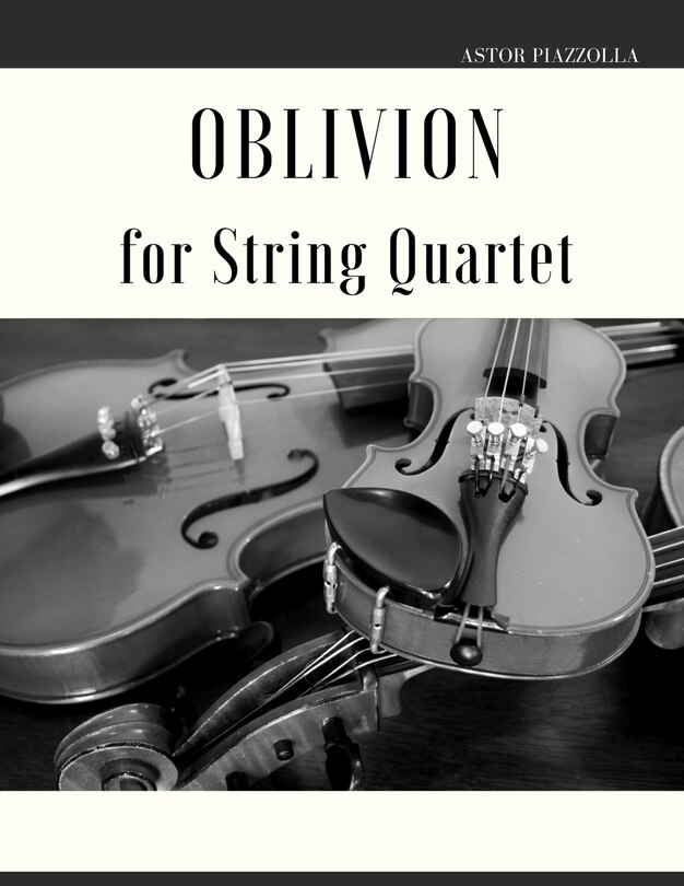 Couverture_Oblivion for String Quartet