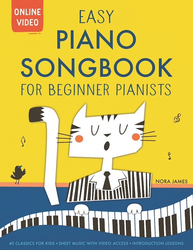 Front cover_Easy Piano Songbook for Beginner Pianists