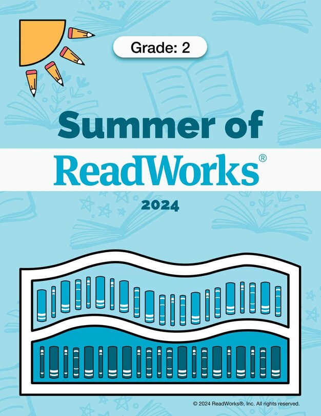 Front cover_Summer of ReadWorks Grade 2 - 2024
