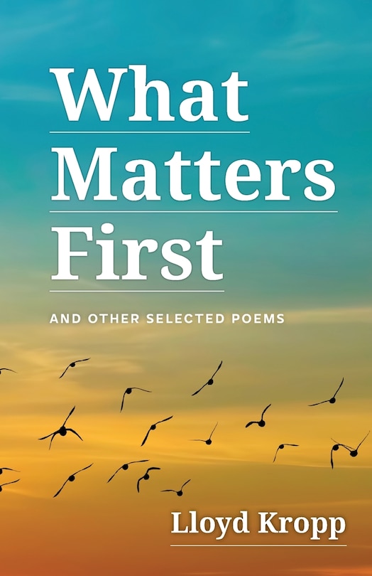 Front cover_What Matters First