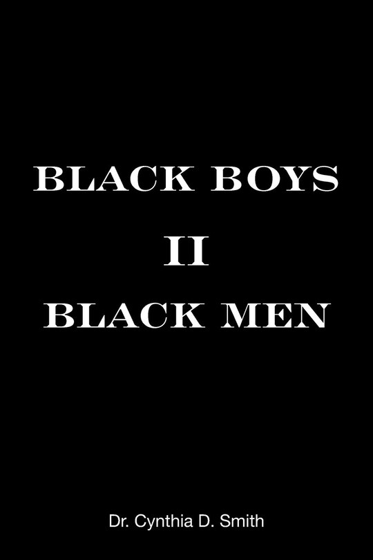 Couverture_Black Boys II Black Men