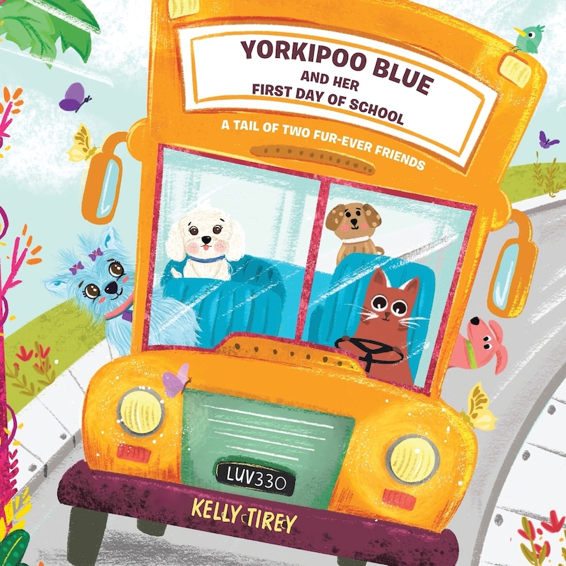Front cover_Yorkipoo Blue and her First Day of School