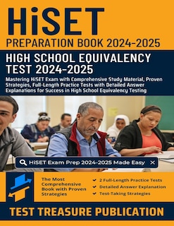 Couverture_HiSET Preparation Book 2024-2025