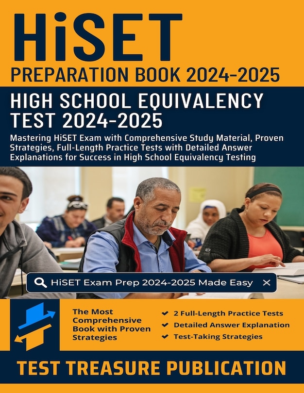 Couverture_HiSET Preparation Book 2024-2025