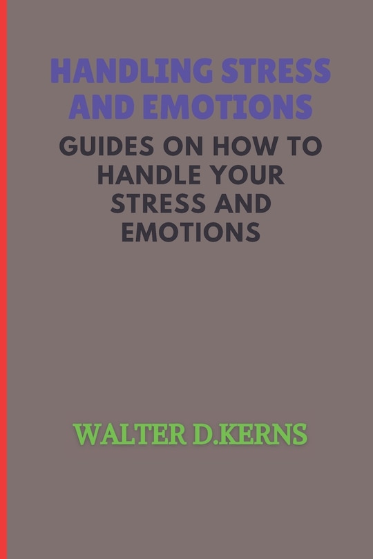 Front cover_Handling Stress and Emotions