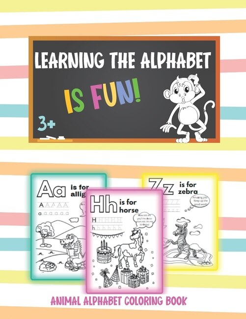Front cover_Learning the alphabet is fun!