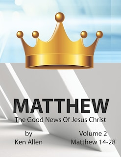 Couverture_Understanding Matthew's Gospel - Volume 2