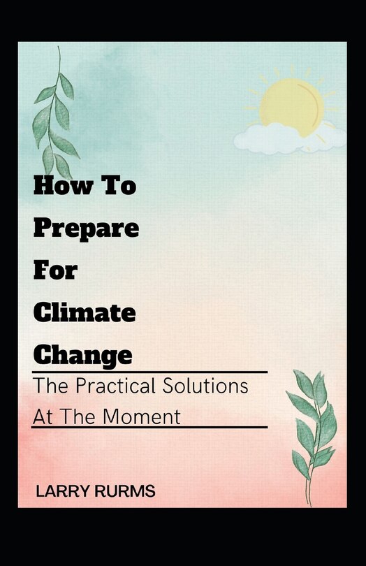 Couverture_How to Prepare for Climate Change