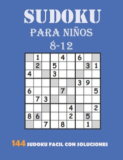 Couverture_Sudoku Para Niños 8-12