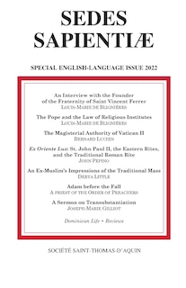 Front cover_Sedes SapientiÆ
