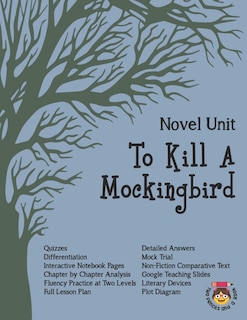Couverture_To Kill a Mockingbird Novel Unit - Print and Go