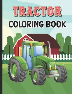 Front cover_Tractor Coloring Book