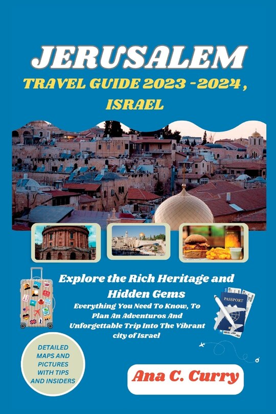 Couverture_Jerusalem Travel Guide 2023 -2024, Israel