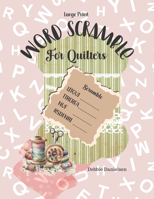 Front cover_Word Scramble For Quilters