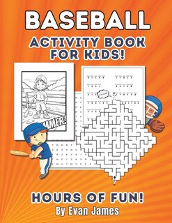 Couverture_Baseball Activity Book for Kids