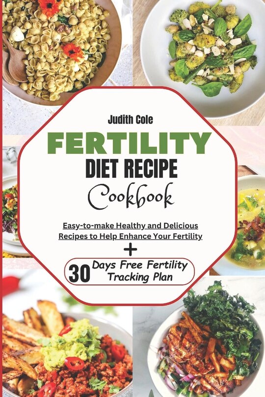 Front cover_Fertility Diet Recipe Cookbook