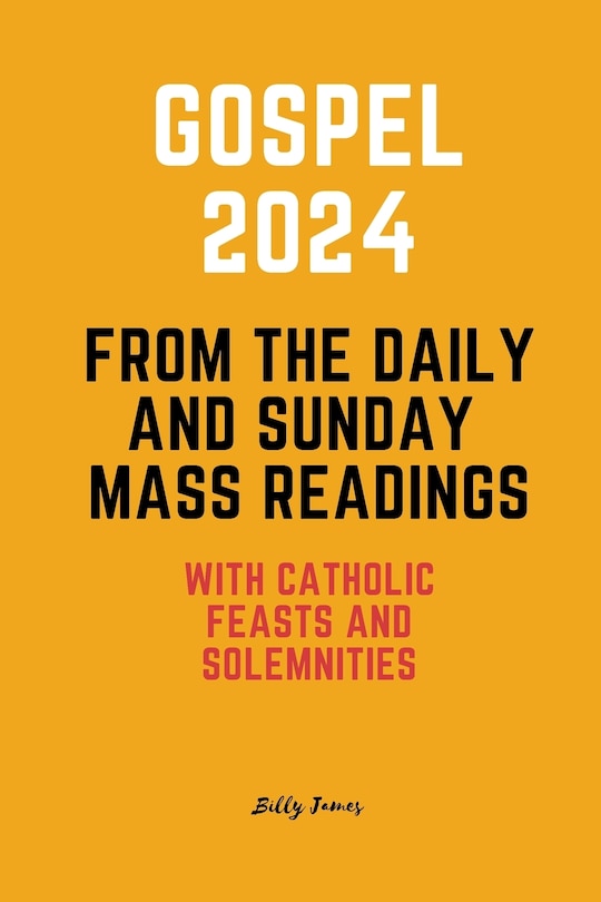 Front cover_Gospel 2024 from the Daily and Sunday Mass Readings