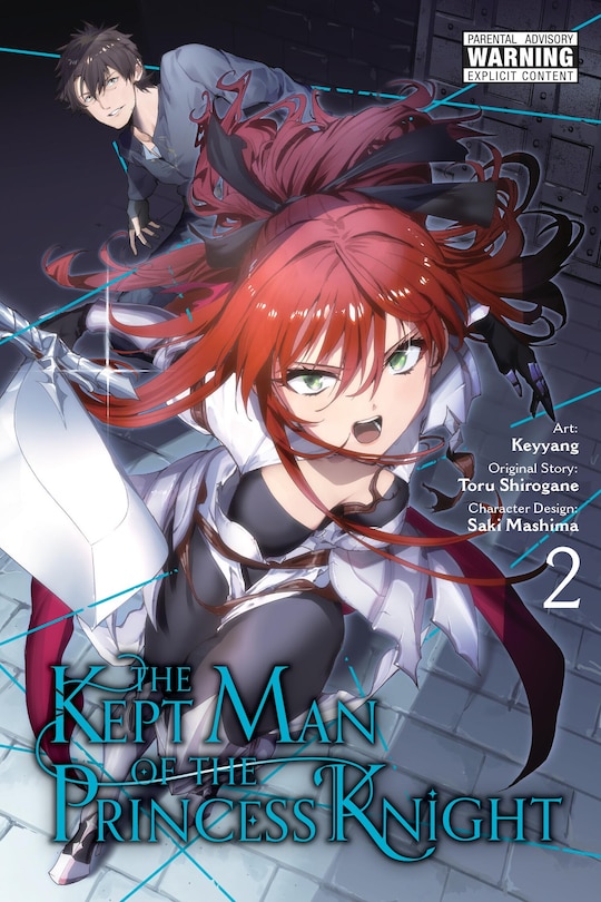 Front cover_The Kept Man of the Princess Knight, Vol. 2 (manga)