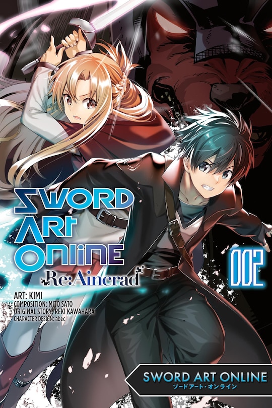Front cover_Sword Art Online Re:Aincrad, Vol. 2 (manga)