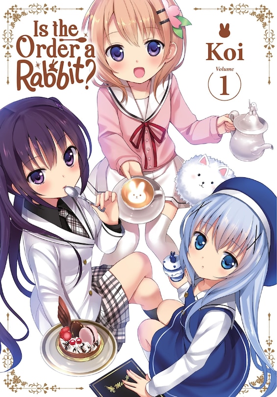 Front cover_Is the Order a Rabbit?, Vol. 1
