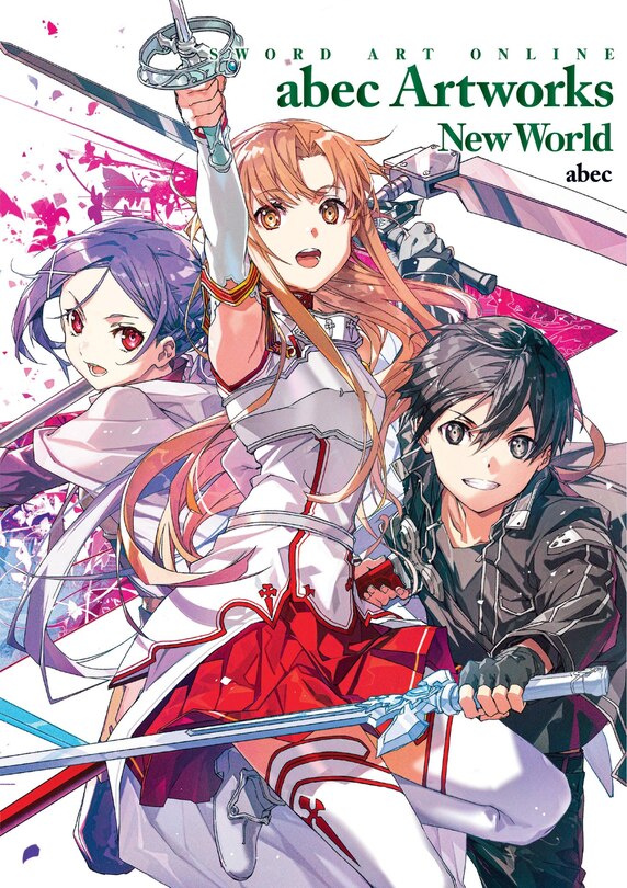 Front cover_Sword Art Online abec Artworks New World