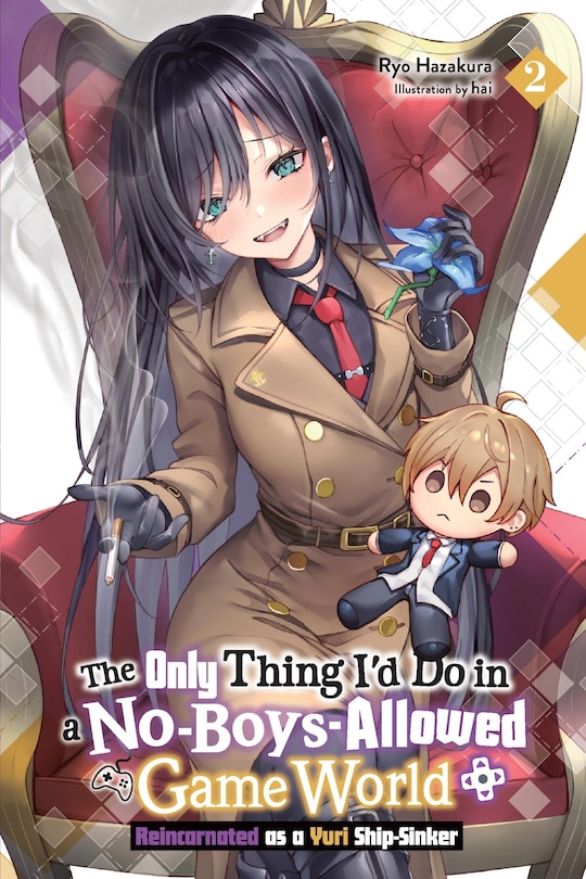 Front cover_The Only Thing I'd Do in a No-Boys-Allowed Game World, Vol. 2 (novel)