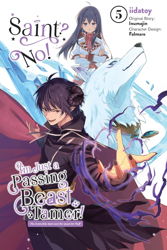 Front cover_Saint? No! I'm Just a Passing Beast Tamer!, Vol. 5