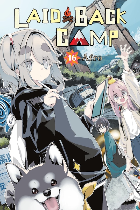 Front cover_Laid-Back Camp, Vol. 16