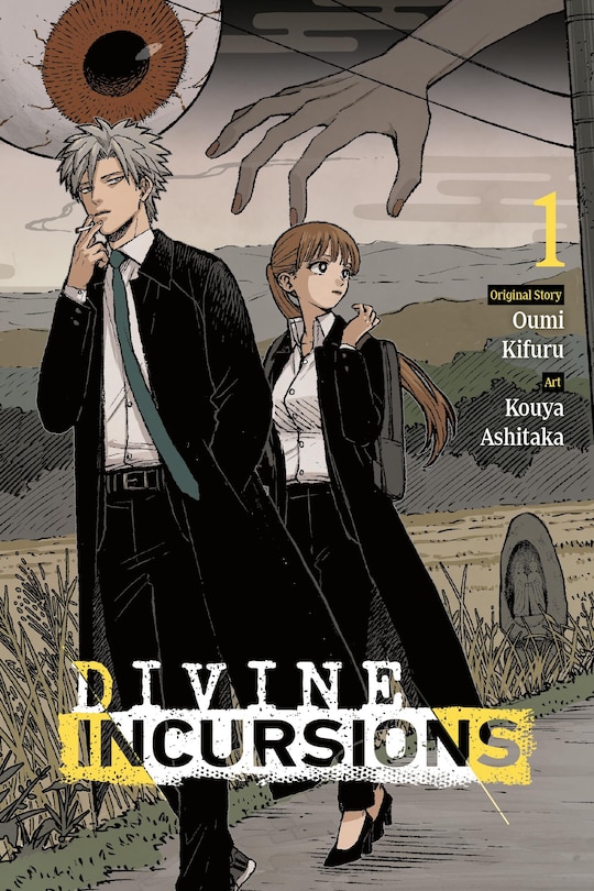 Front cover_Divine Incursions, Vol. 1 (manga)