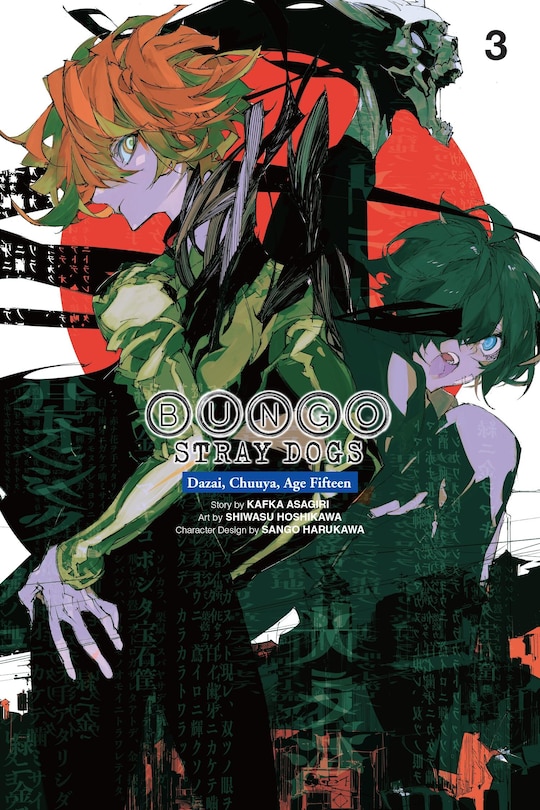 Front cover_Bungo Stray Dogs: Dazai, Chuuya, Age Fifteen, Vol. 3