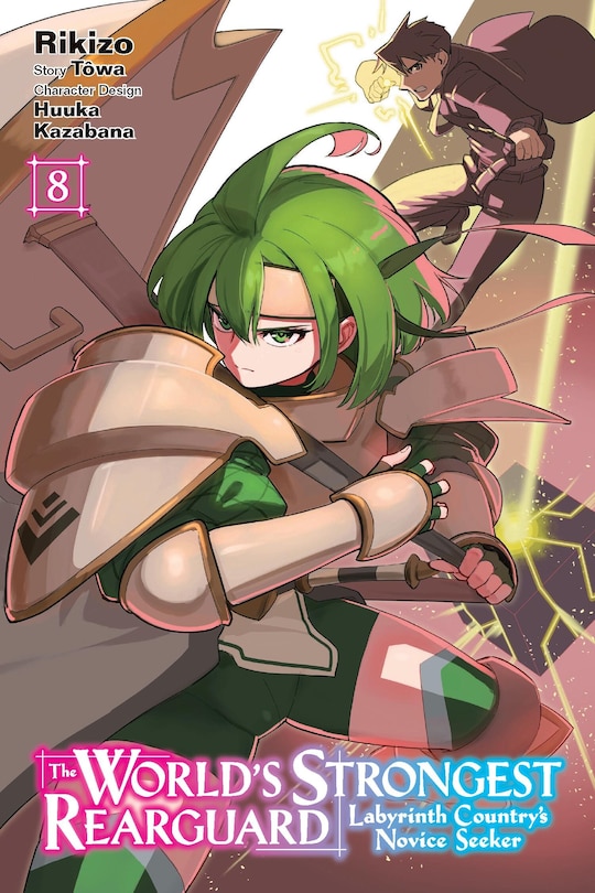 Couverture_The World's Strongest Rearguard: Labyrinth Country's Novice Seeker, Vol. 8 (manga)