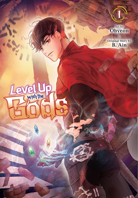 Front cover_Level Up with the Gods, Vol. 1