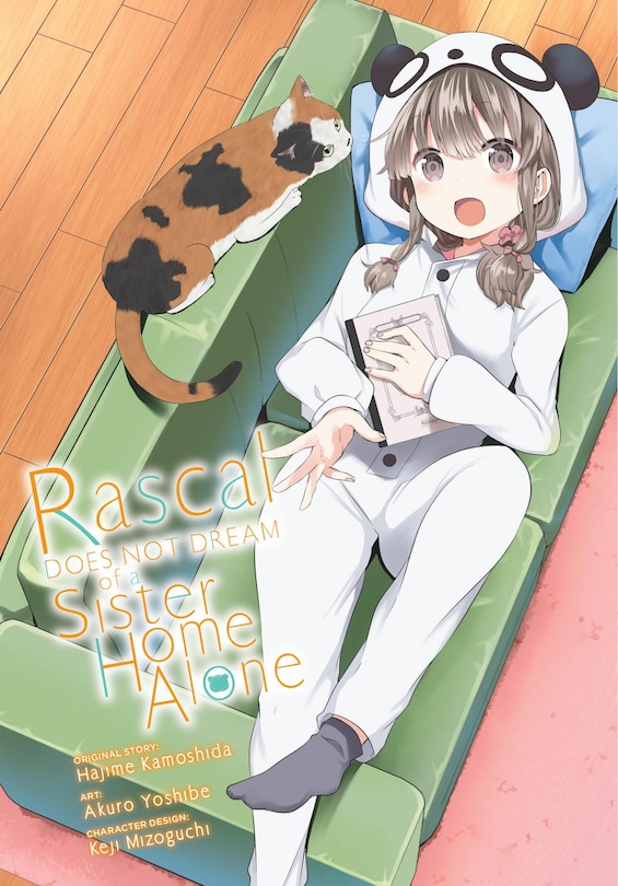 Front cover_Rascal Does Not Dream of a Sister Home Alone (manga)