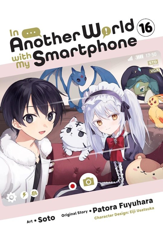 Couverture_In Another World with My Smartphone, Vol. 16 (manga)