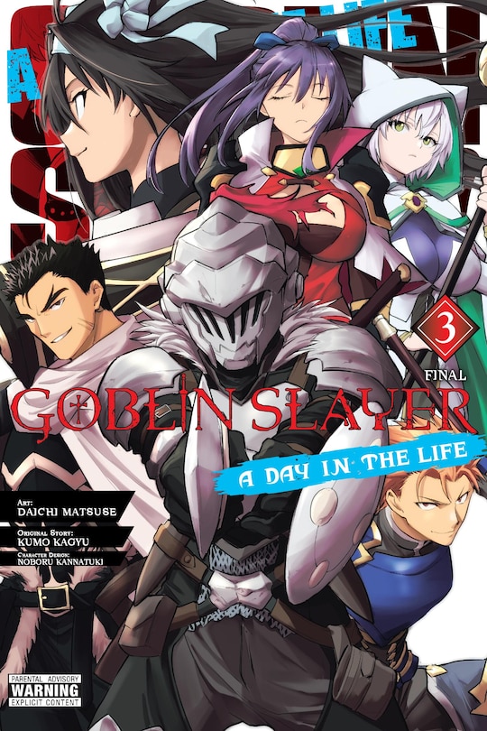 Front cover_Goblin Slayer: A Day in the Life, Vol. 3 (manga)