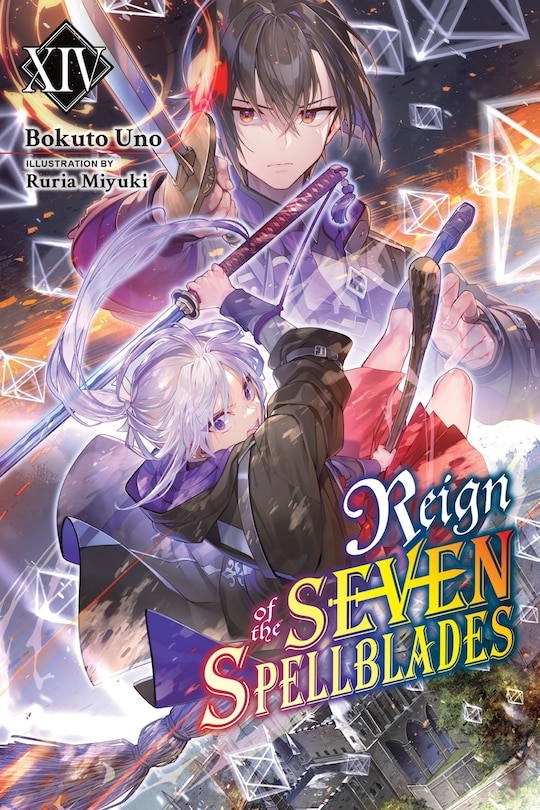Front cover_Reign of the Seven Spellblades, Vol. 14 (light novel)