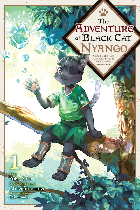 Front cover_The Adventure of Black Cat Nyango, Vol. 1