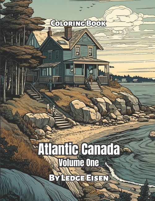 Couverture_Atlantic Canada Coloring Book Volume 1