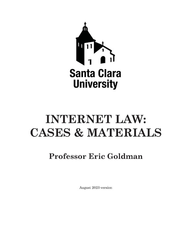 Front cover_Internet Law