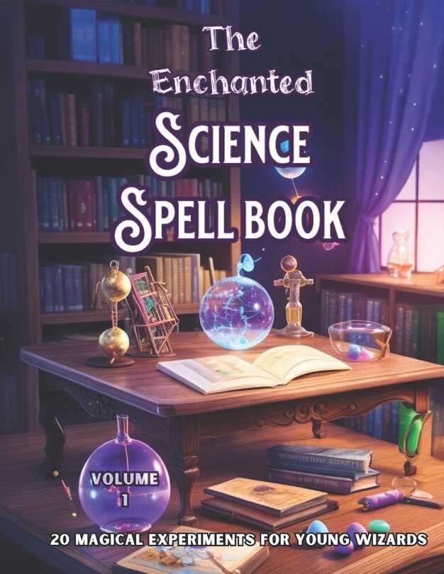 Front cover_The Enchanted Science Spell book
