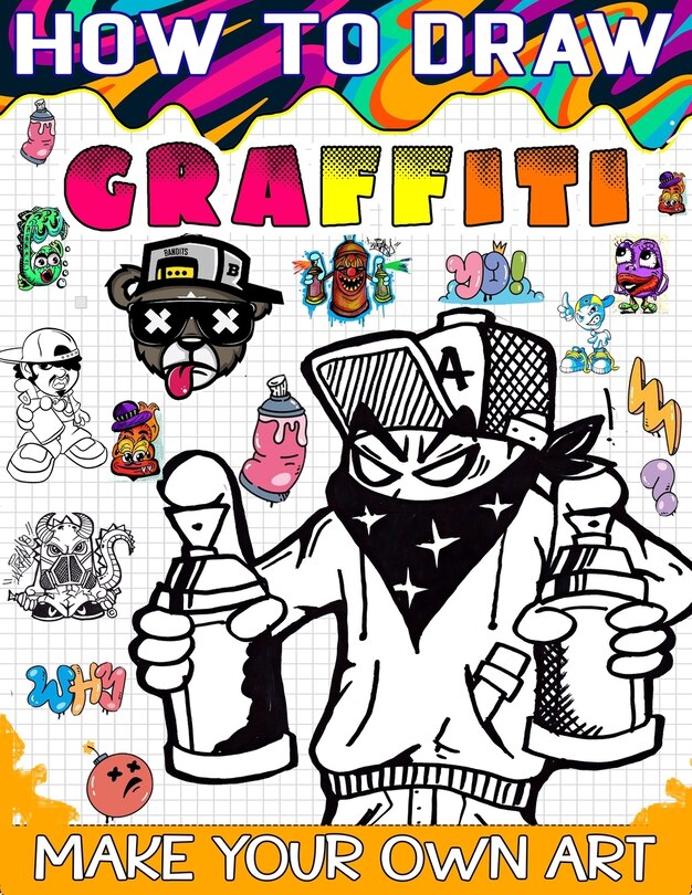 Front cover_How to draw graffiti