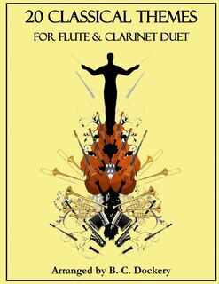 Couverture_20 Classical Themes for Flute and Clarinet Duet
