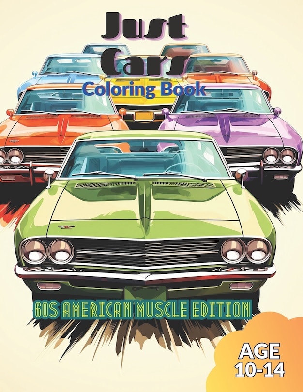 Couverture_Just Cars Coloring Book