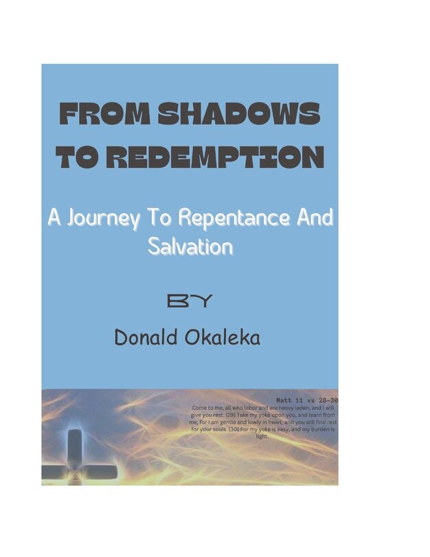 Front cover_From Shadows To Redemption