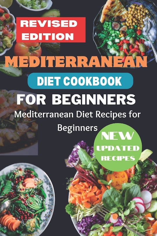 Front cover_Mediterranean Diet Cookbook for Beginners Revised Edition