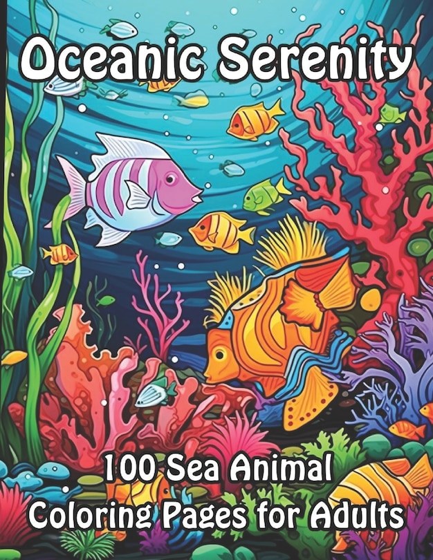 Oceanic Coloring Pages for Adults: Relaxing Art for Creative Mindfulness