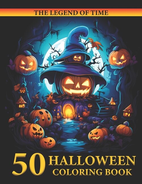Halloween Coloring Book Dive into a World of Spooky Fun with the