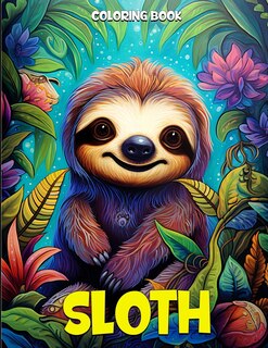 Couverture_Sloth Coloring Book