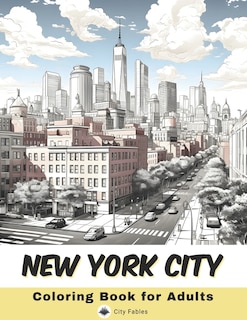 Couverture_New York City Coloring Book for Adults